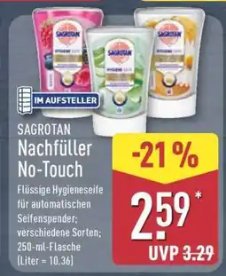 Aldi Nord SAGROTAN Nachfüller No-Touch Angebot
