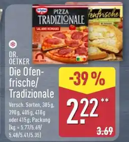 Aldi Nord DR. OETKER Die Ofenfrische/Tradizionale Angebot