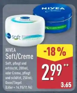Aldi Nord NIVEA Soft/Creme Angebot