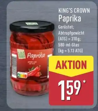 Aldi Nord KING'S CROWN Paprika Angebot