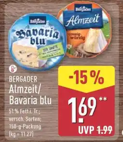 Aldi Nord BERGADER Almzeit/Bavaria blu Angebot