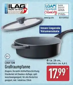 Aldi Nord CROFTON Großraumpfanne Angebot