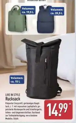 Aldi Nord Rucksack Angebot