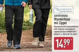 Aldi Nord ADVENTURIDGE Wanderhose mit Zipper Angebot