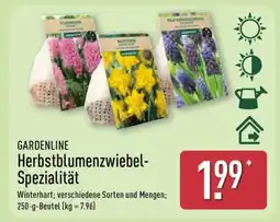 Aldi Nord GARDENLINE Herbstblumenzwiebel-Spezialität Angebot