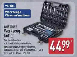Aldi Nord WORKZONE Werkzeugkoffer Angebot