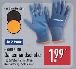 Aldi Nord GARDENLINE Gartenhandschuhe Angebot