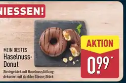 Aldi Nord MEIN BESTES Haselnuss-Donut Angebot