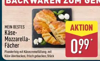 Aldi Nord MEIN BESTES Käse-Mozzarella-Fächer Angebot