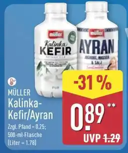 Aldi Nord Müller Kalinka Kefir / Ayran Angebot
