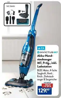 Aldi Nord Akku-Handstaubsauger M7, 9-tlg., inkl. Ladestation Angebot