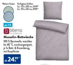 Aldi Nord Musselin-Bettwäsche Angebot