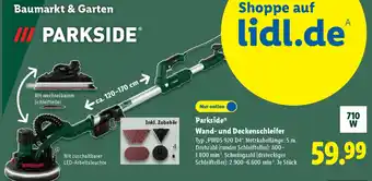 Lidl Parkside Wand- und Deckenschleifer Angebot