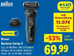 Lidl Braun Rasierer Series 5 Angebot