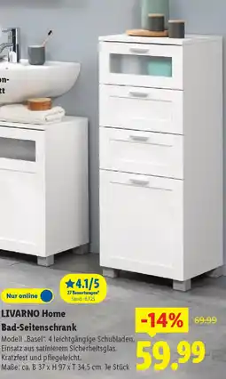 Lidl LIVARNO Home Bad-Seitenschrank Angebot