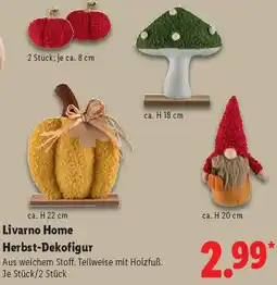 Lidl Livarno Home Herbst-Dekofigur Angebot