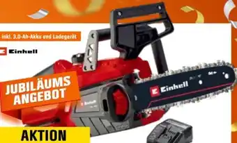 OBI Einhell Akku-Kettensäge GE-LC 18 Li Kit Angebot