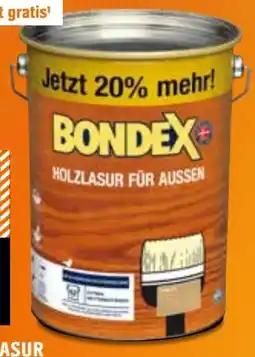 OBI Bondex Holzlasur Angebot