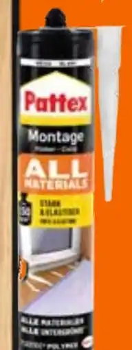 OBI Pattex Montagekleber All Materials Angebot