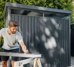 OBI Floraworld Metall-Gerätehaus Angebot
