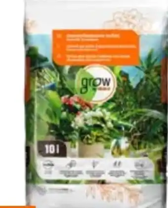 OBI Grow By Obi Zimmerpflanzenerde Angebot