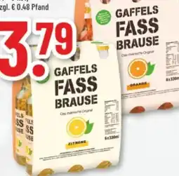 trinkgut Gaffels Fassbrause Zitrone Angebot