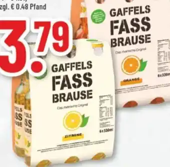 trinkgut Gaffels Fassbrause Zitrone Angebot