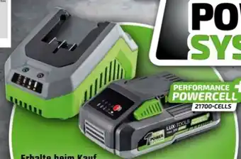 OBI Lux-Tools Akku-Starter-Set 4.0 AH „AK-20/4.0 Set Power System Angebot