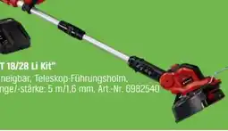 OBI Einhell Power X-Change Akku-Rasentrimmer GE-CT 18/28 Li Kit Angebot