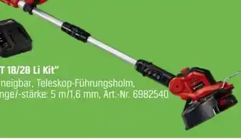 OBI Einhell Power X-Change Akku-Rasentrimmer GE-CT 18/28 Li Kit Angebot