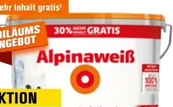 OBI Alpina Alpinaweiß Das Original Angebot