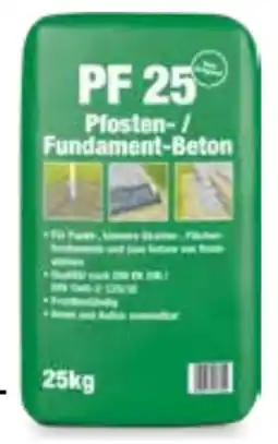 OBI Pfosten- und Fundamentbeton PF25 Angebot
