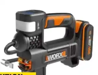 OBI Worx Akku-Kompressor WX092.9 Angebot