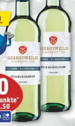 trinkgut Kaiserstühler Winzerverein Oberrotweil Oberrotweiler Grauburgunder Angebot