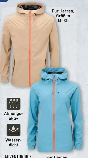 Aldi Nord Adventuridge Damen Wander-Regenjacke Angebot
