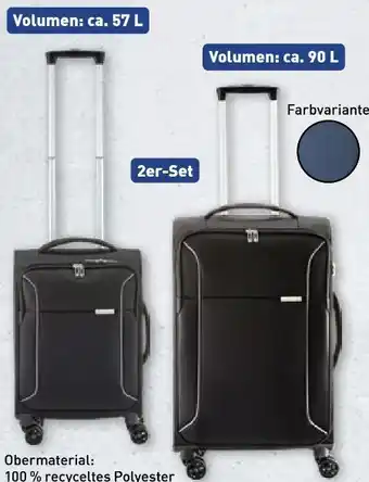 Aldi Nord Live in Style Trolley-Reisekofferset Angebot