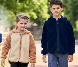 Aldi Nord L & D Kinder Outdoor Fleecejacke Angebot