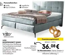 Hardeck Vito boxspringbett somo Angebot