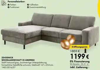 Hardeck ZEHDENICK WOHNLANDSCHAFT ZE-EM09002 Angebot