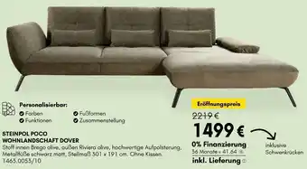 Hardeck STEINPOL POCO WOHNLANDSCHAFT DOVER Angebot