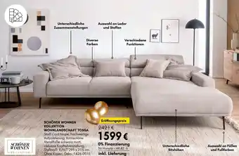 Hardeck Schöner wohnen kollektion wohnlandschaft tossa Angebot