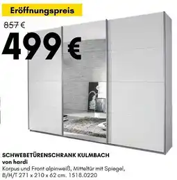 Hardeck SCHWEBETÜRENSCHRANK KULMBACH von hardi Angebot