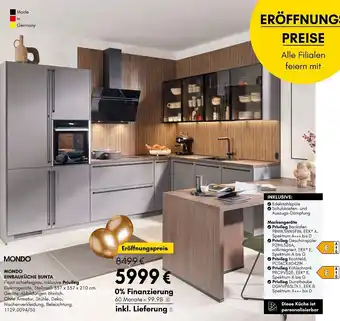 Hardeck Mondo einbauküche sunta Angebot