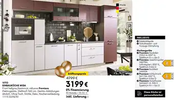 Hardeck Vito einbauküche wida Angebot