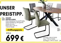 Hardeck Niehoff esstisch menu Angebot