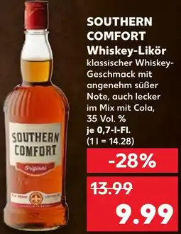 Kaufland SOUTHERN COMFORT Whiskey-Likör Angebot
