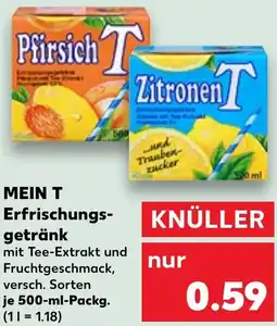 Kaufland MEIN T Erfrischungsgetränk Angebot