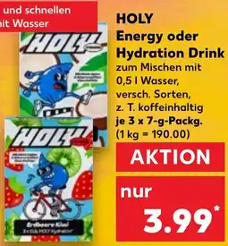 Kaufland HOLY Energy oder Hydration Drink Angebot