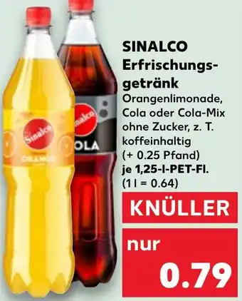 Kaufland SINALCO Erfrischungsgetränk Angebot