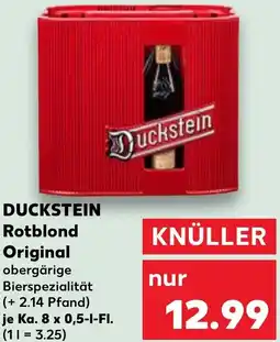 Kaufland DUCKSTEIN Rotblond Original Angebot